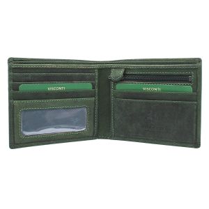 Visconti portefeuille RFID Hunter Shield - vert