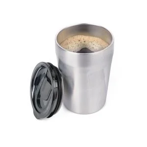 Mug Isotherme Inox Cup-uccino : Confort Chaud et Éco-responsable