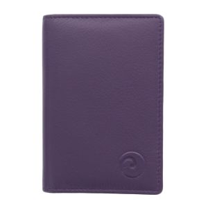 Mala Leather Origin Porte-cartes RFID violet